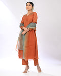 Inara Suit Set - Dusty Orange