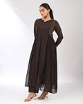 Rang Kurta Set - Brown